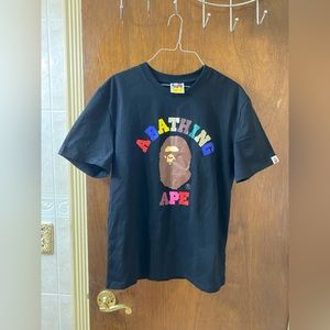 Bape Colors College Shirt Size M